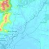 Kerian River topographic map, elevation, terrain