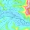 Rio Piracicaba topographic map, elevation, terrain