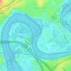 Swan River topographic map, elevation, terrain