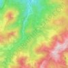 Gunzenach/Kobelach topographic map, elevation, terrain