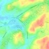 Nakuru Lake topographic map, elevation, terrain