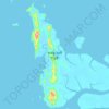 Sakhan Thit Kyun topographic map, elevation, terrain