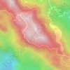 Tianchi (Heaven Lake) topographic map, elevation, terrain