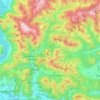 Val Trompia topographic map, elevation, terrain