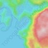 Pregnant Maiden Lake topographic map, elevation, terrain