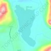 Warm Lake topographic map, elevation, terrain