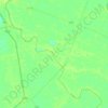 华容河 topographic map, elevation, terrain