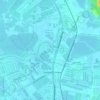 Kampung Baharu topographic map, elevation, terrain