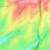 Clare Avenue Reserve topographic map, elevation, terrain