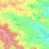 Arunavati topographic map, elevation, terrain
