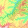 Área de Relevante Interesse Ecológico Serra da Abelha topographic map, elevation, terrain