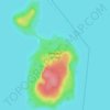 Beckwith Island topographic map, elevation, terrain