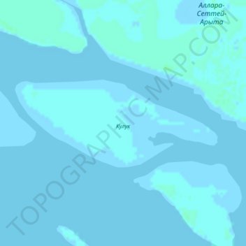 Кулук topographic map, elevation, terrain
