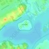 Pilon Island topographic map, elevation, terrain