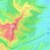 Blackbutt Reserve topographic map, elevation, terrain