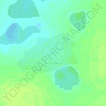 Арылах (Жархан) topographic map, elevation, terrain