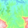 Rio das Araras topographic map, elevation, terrain