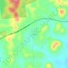 Padang Grus topographic map, elevation, terrain