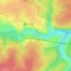 露水河 topographic map, elevation, terrain