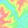 Marsh Creek topographic map, elevation, terrain