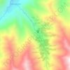 Сары-Могол topographic map, elevation, terrain