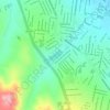 Lago Luzio de Freitas topographic map, elevation, terrain