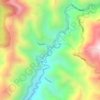 rio manco topographic map, elevation, terrain