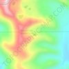 Platinum Lake topographic map, elevation, terrain