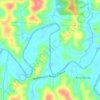 Rio Itajaí topographic map, elevation, terrain