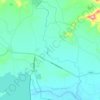 Alandi topographic map, elevation, terrain