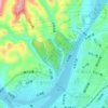 夷陵区森林公园 topographic map, elevation, terrain