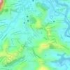 Praça do Bom Pastor (Presidente Medici) topographic map, elevation, terrain