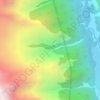 蚂蟥沟 topographic map, elevation, terrain