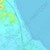 Balai Serbaguna Kampung Seri Lalang Laut topographic map, elevation, terrain