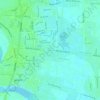 Quảng trường Thành phố Phan Rang-Tháp Chàm topographic map, elevation, terrain