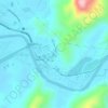 Taman Tasik topographic map, elevation, terrain