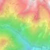 Barre de la Lèche topographic map, elevation, terrain