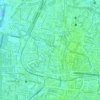 Taman Krembangan topographic map, elevation, terrain