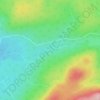 Riley Brook topographic map, elevation, terrain
