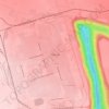 Ekibastuz topographic map, elevation, terrain