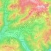 Val Seriana topographic map, elevation, terrain