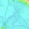 Allan Water topographic map, elevation, terrain