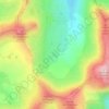 Lac de Privola topographic map, elevation, terrain