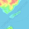 Isla Tautil topographic map, elevation, terrain