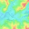 Yarra Valley Parklands topographic map, elevation, terrain