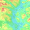 Allagash River topographic map, elevation, terrain