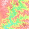 Rio Lava-Tudo topographic map, elevation, terrain