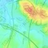 Ladybridge Park topographic map, elevation, terrain