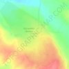 Қасымбек датқа topographic map, elevation, terrain