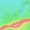 Povington Wood topographic map, elevation, terrain